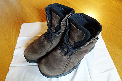 10年近く愛用したドイツ製の冬靴